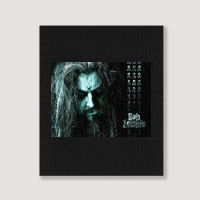 Rob Zombie Portrait Canvas Print | Artistshot