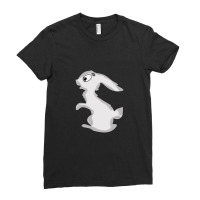 Eating Rabbit Cartoon Animals Causes Pandemics T-shirts Collection Wit Ladies Fitted T-shirt | Artistshot