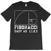 Fibonacci Day Easy As 1123   Funny For Math Teacher Calculus T Shirt T-shirt | Artistshot