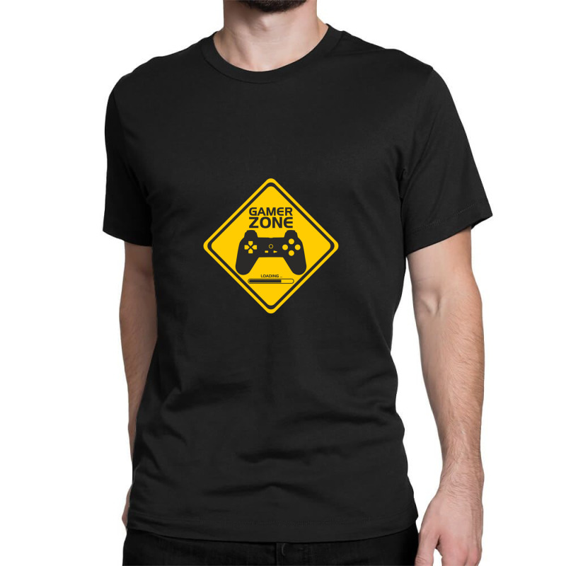 Gamer Zone Traffic Signal Classic T-shirt by DustinNewman | Artistshot