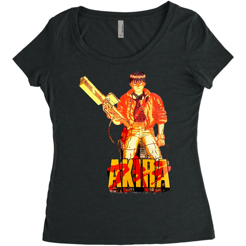 Retro Akira Tokyo Women's Triblend Scoop T-shirt by laughingtuy | Artistshot