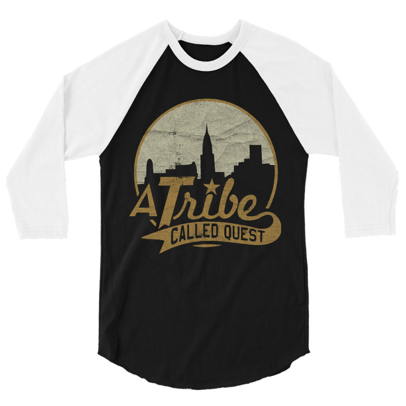 Vintage -  Atcq Pictur City 3/4 Sleeve Shirt by Kenlapnek62 | Artistshot