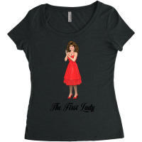 The First Lady - 1987 Women's Triblend Scoop T-shirt | Artistshot