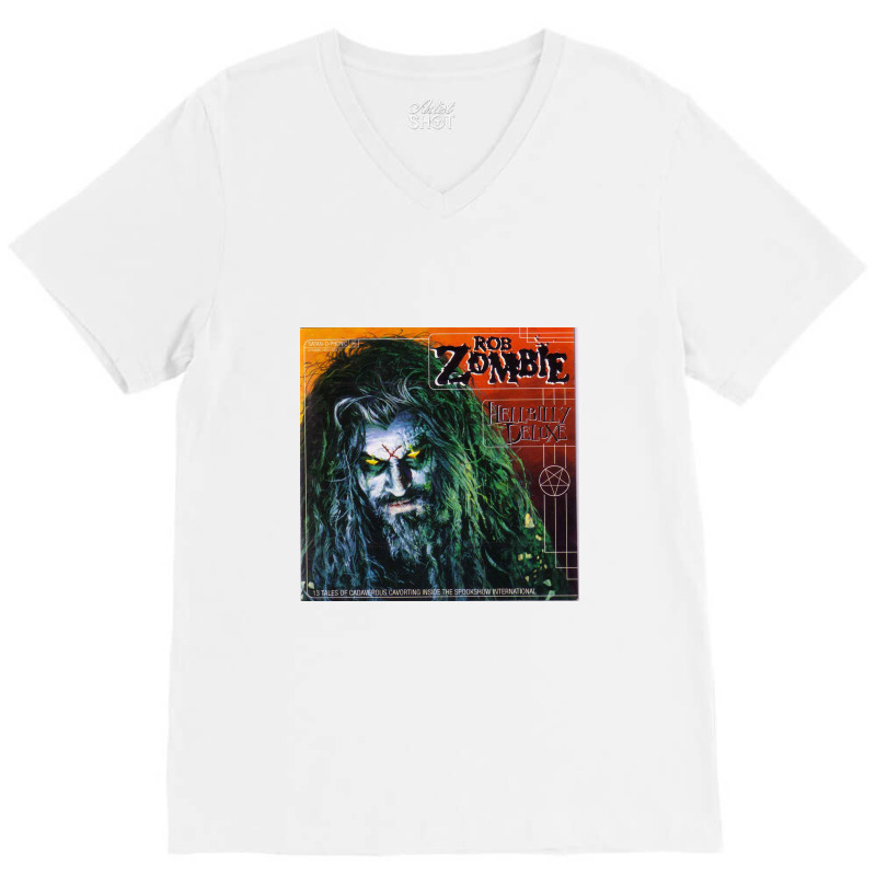 Rob Zombie V-neck Tee | Artistshot