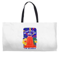 Don't Hug Me I'm Scareds Funny Saying Sarcasm T Shirt Weekender Totes | Artistshot