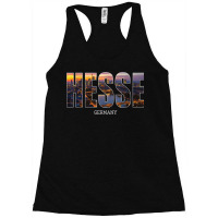 Hesse Germany State Vacation Hesse City Vintage Effect Racerback Tank | Artistshot