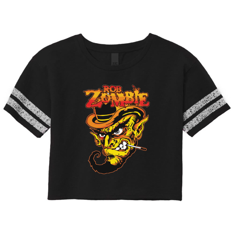 Rob Zombie Scorecard Crop Tee by v3890909 | Artistshot