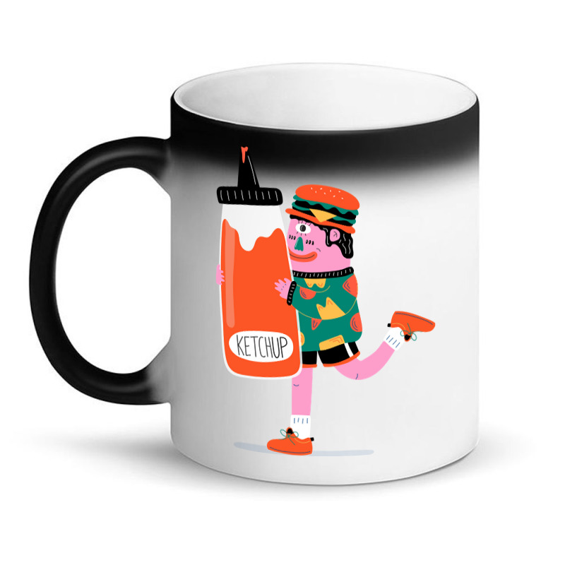 Giant Ketchup Magic Mug | Artistshot