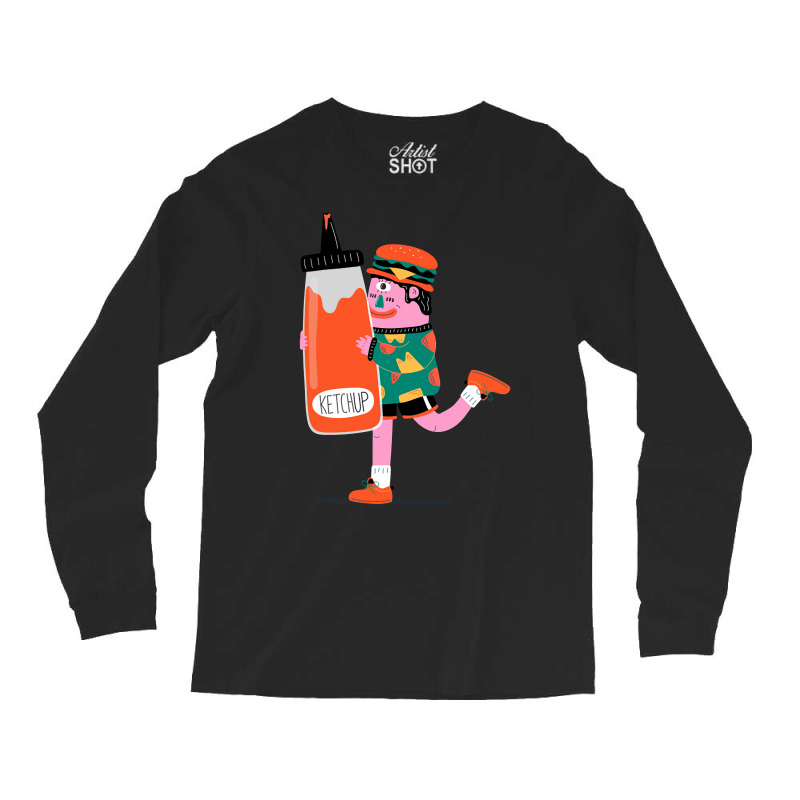 Giant Ketchup Long Sleeve Shirts | Artistshot