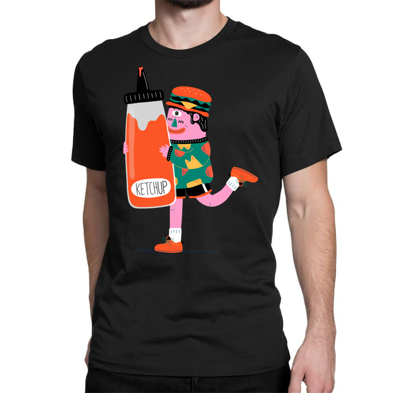 Giant Ketchup Classic T-shirt | Artistshot