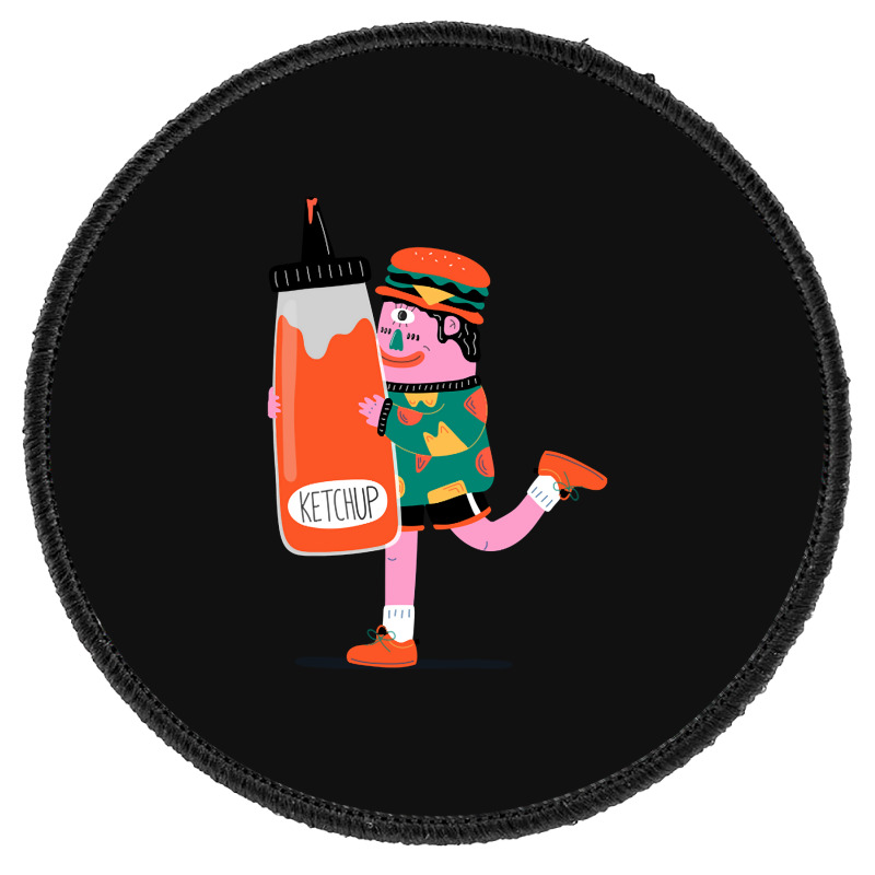 Giant Ketchup Round Patch | Artistshot