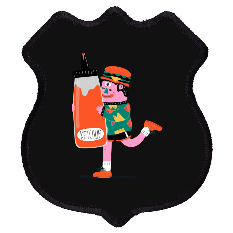 Giant Ketchup Shield Patch | Artistshot