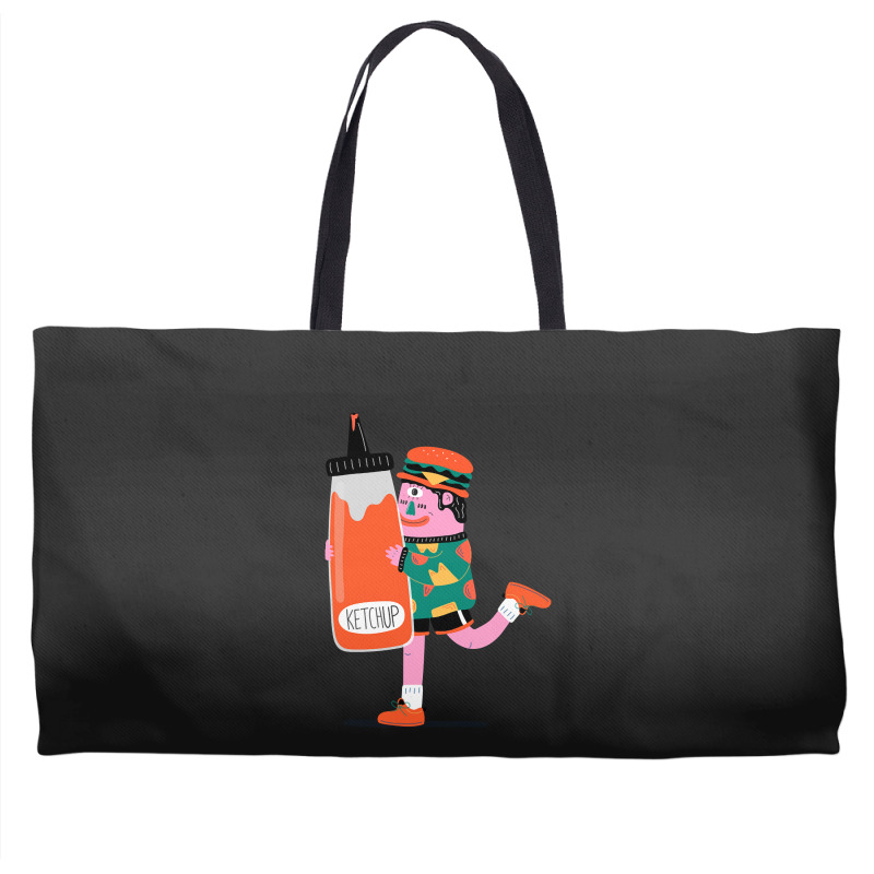 Giant Ketchup Weekender Totes | Artistshot