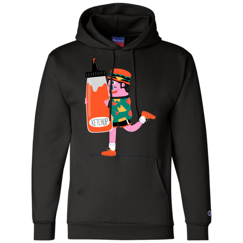 Giant Ketchup Champion Hoodie | Artistshot