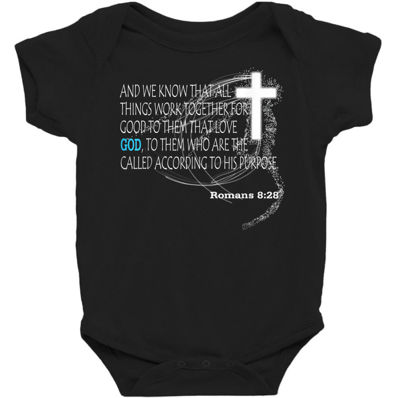 Romans 828 T Shirt Baby Bodysuit by cm-arts | Artistshot