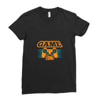 Gaming - Game Zone Ladies Fitted T-shirt | Artistshot