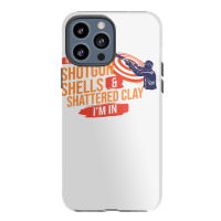 Sporting Clay Shooting Gift Trap Skeet Shooting T Shirt Iphone 13 Pro Max Case | Artistshot