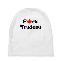 Fuk Y0u Trudeau Merch Baby Beanies | Artistshot