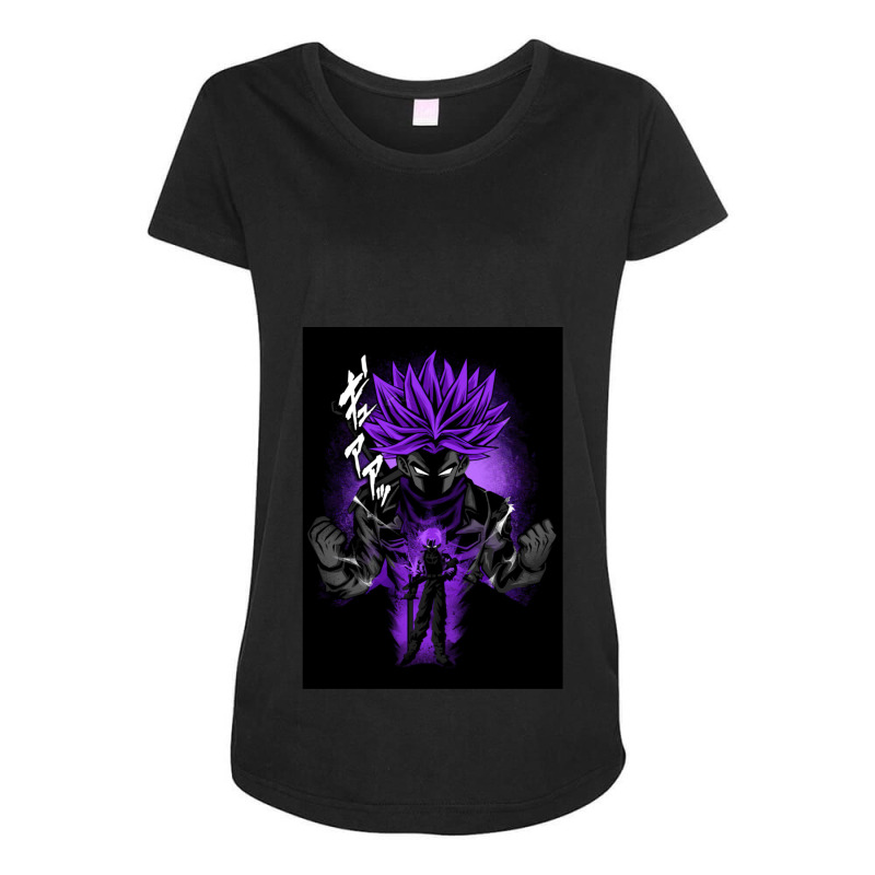 Super Saiyan Trunks V2 For Friend Maternity Scoop Neck T-shirt by KeyonBolton | Artistshot