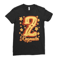 I'm A 2 Year Old Ringmaster   Vintage Circus Second Birthday T Shirt Ladies Fitted T-shirt | Artistshot