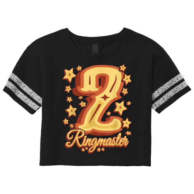 I'm A 2 Year Old Ringmaster   Vintage Circus Second Birthday T Shirt Scorecard Crop Tee by cm-arts | Artistshot