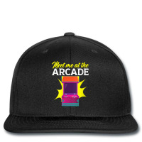 Womens Meet Me At The Arcade Gaming Video Game Player Gamer V Neck T S Printed Hat | Artistshot