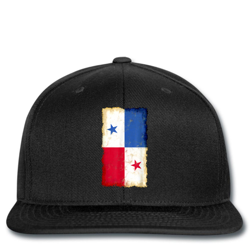 Distressed Panama Flag, National Pride Grunge Style T Shirt Printed hat by cm-arts | Artistshot