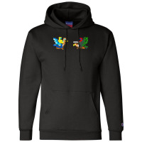 Joust Face-off (distressed) Champion Hoodie | Artistshot