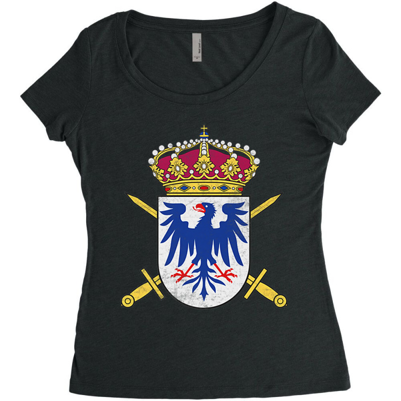 Swedish Army Varmland Infantry Regiment Premium T Shirt Women's Triblend Scoop T-shirt by cm-arts | Artistshot