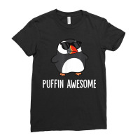 Puffin Awesome Funny Sea Bird Puffins Ladies Fitted T-shirt | Artistshot