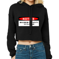 Max Capacity 15 Clowns Bumper Cropped Hoodie | Artistshot