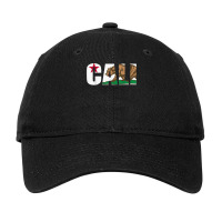 California Flag Cali Designs Home Love Family Adjustable Cap | Artistshot