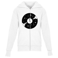 Spacetime Tune Youth Zipper Hoodie | Artistshot