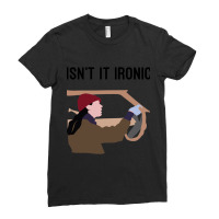 Ironic Ladies Fitted T-shirt | Artistshot