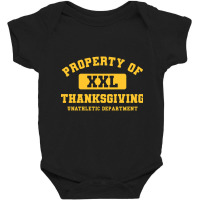 Property Of Team Thanksgiving Baby Bodysuit | Artistshot