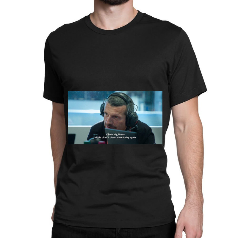 Guenther Steiner Formula One Reaction Meme Classic T-shirt by cm-arts | Artistshot