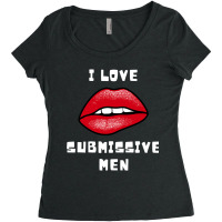 I Love Submissive Men Women's Triblend Scoop T-shirt | Artistshot