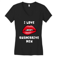 I Love Submissive Men Women's V-neck T-shirt | Artistshot