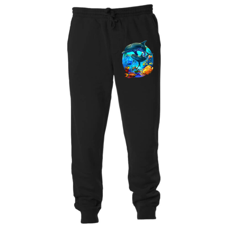 Dolphin Sea Life Save The Ocean Marine Biology Aquarium Unisex Jogger | Artistshot