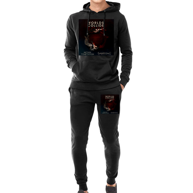 Evanescence Worlds Collide Tour 2020 Harusambil Hoodie & Jogger Set | Artistshot