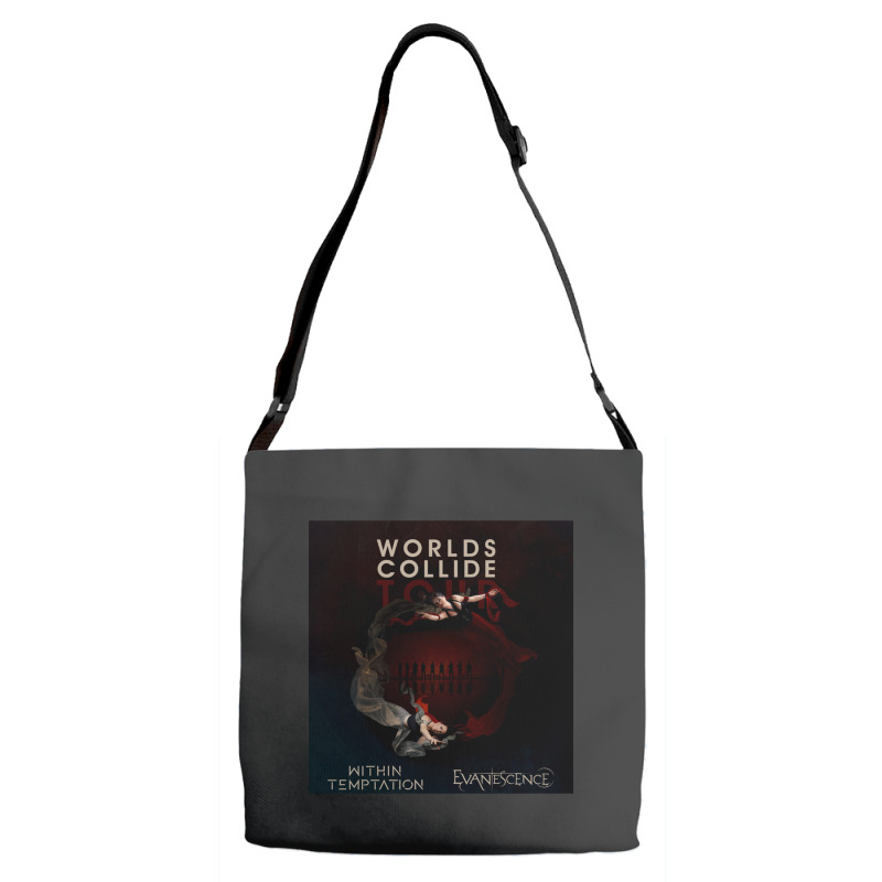 Evanescence Worlds Collide Tour 2020 Harusambil Adjustable Strap Totes | Artistshot