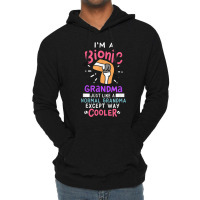 Knee Replacement Bionic Grandma After Surgery Gift Lightweight Hoodie | Artistshot