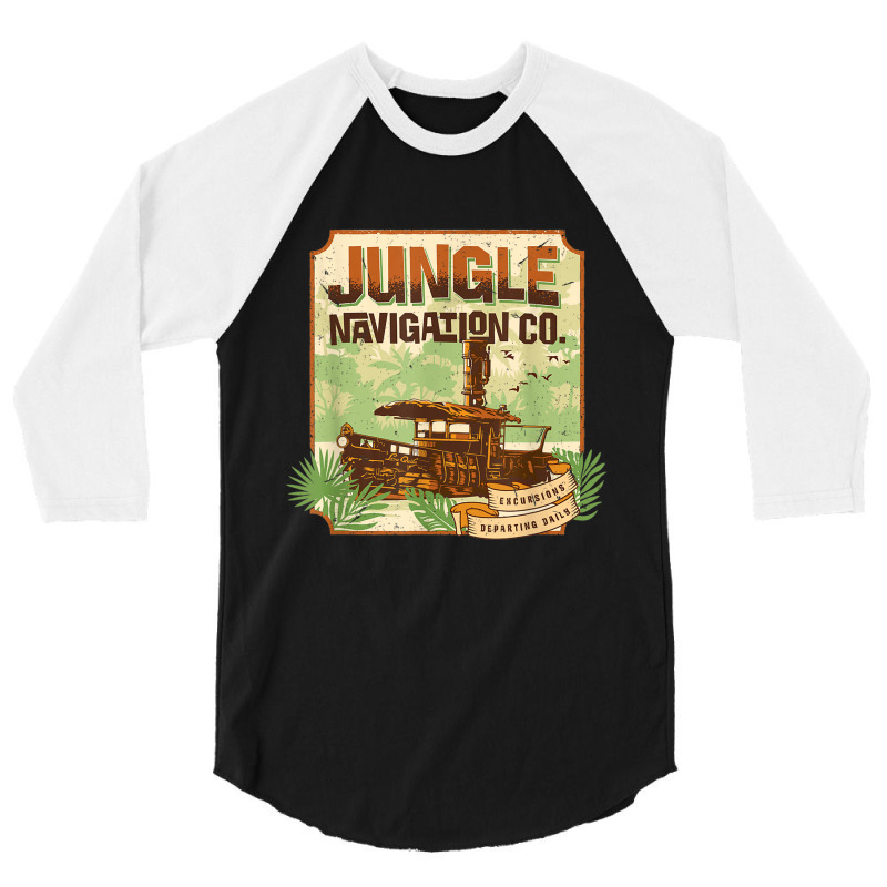 Jungle Cruise Excursions Departing Daily 3/4 Sleeve Shirt | Artistshot