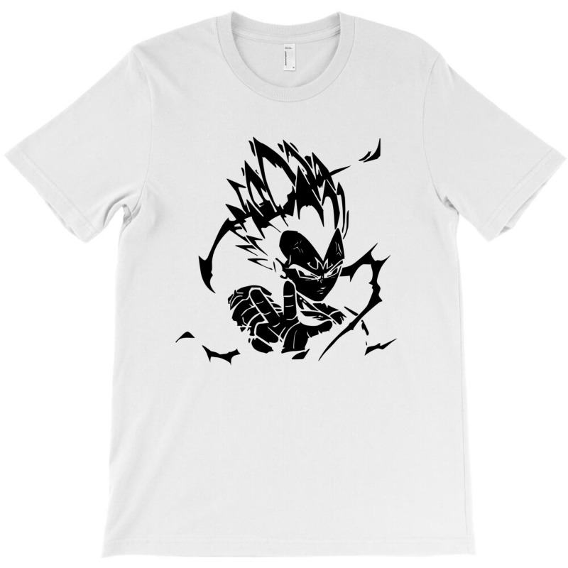 Majin Vegeta Black T-shirt | Artistshot