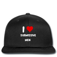 I Love Submissive Men  (6) Printed Hat | Artistshot