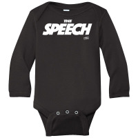 Jersey Shore The Speech Long Sleeve Baby Bodysuit | Artistshot