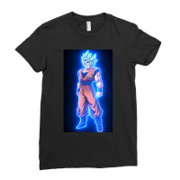 Ultra Instinct Goku Dragonball Super Power Friend Ladies Fitted T-shirt | Artistshot