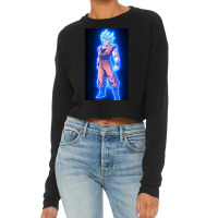 Ultra Instinct Goku Dragonball Super Power Friend Cropped Sweater | Artistshot