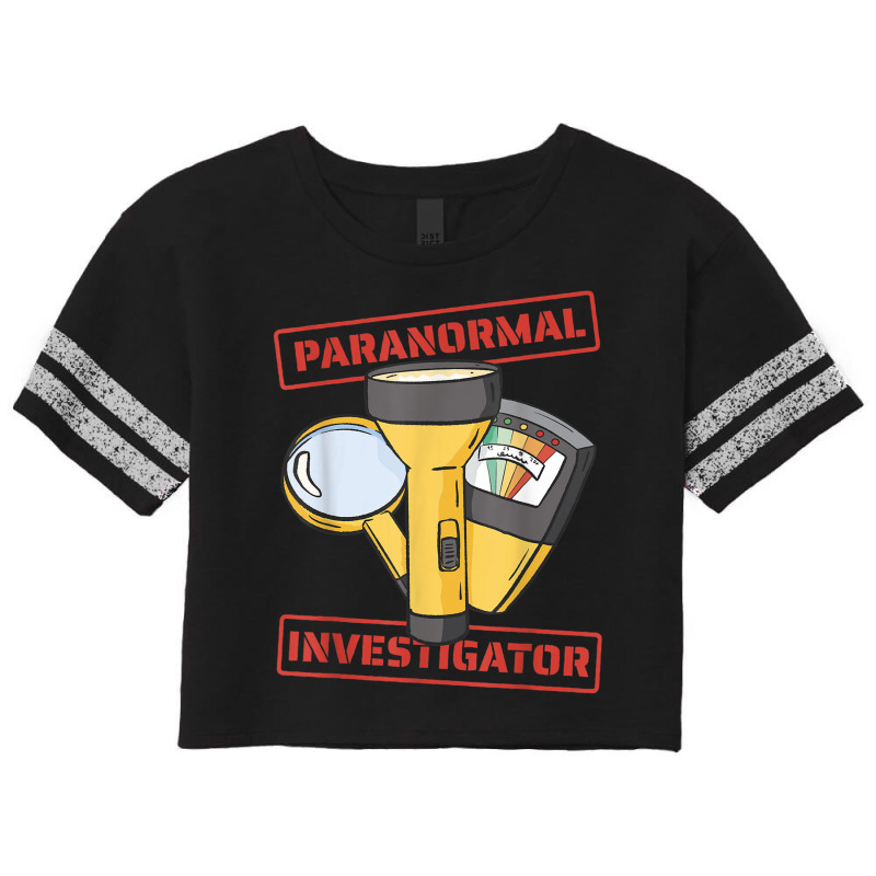 Ghost Hunting Paranormal Investigator Scorecard Crop Tee by MireilleVienneau | Artistshot