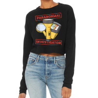 Ghost Hunting Paranormal Investigator Cropped Sweater | Artistshot